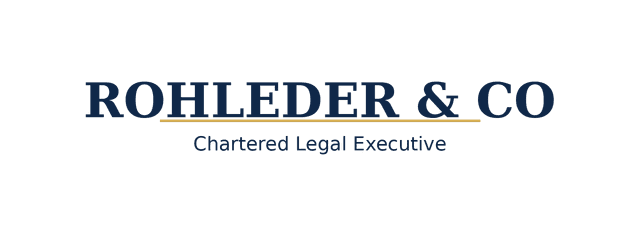 Rohleder & Co - Chartered Legal Executive